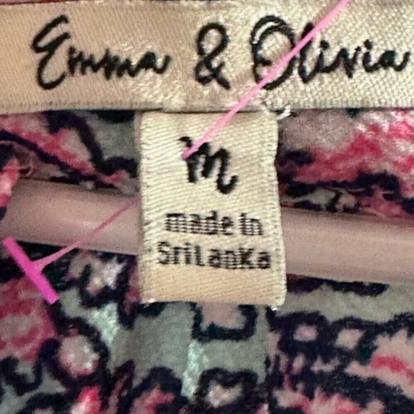 Emma‎ & Olivia Paisley Print Sleeveless Top Size M - Picture 9 of 10